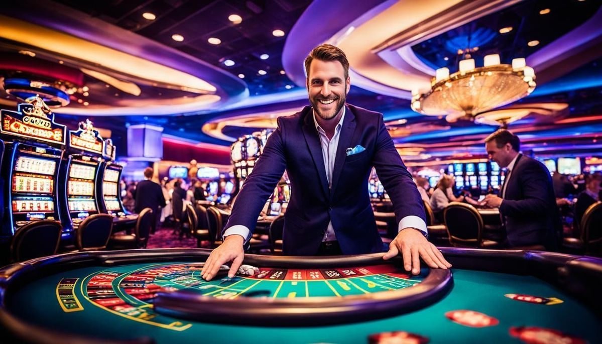 Pengguna bermain manistoto sportsbook dan casino via perangkat mobile dengan tampilan akses mudah dan responsif